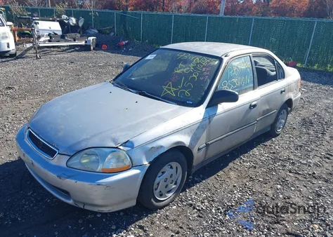 1996 Honda Civic Dx from USA, damaged, VIN 2HGEJ6624TH543545